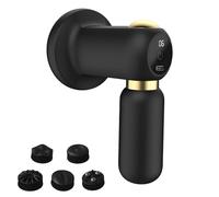Cellulite Massager, Cordless Body Sculpting Machine, Handheld Massager with 5 Heads, 6-Speed Adjustment, Type-C Rechargeable, for Back, Shoulder, Leg, Arm Muscle Relaxation