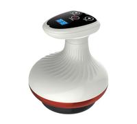 Cellulite Massager, Electric Gua Sha Massager 9 Suction Levels & Heating, Firmer, More Toned & Smoother Skin, Handheld Massager for Leg, Abdomen, Back, Arms, Glutes(Red)