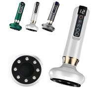 Cellulite Massager, Electric Suction Cupping Therapy Fat Remover, Anti Cellulite Massager Tool for Legs, Waist, Neck, Arm (White)