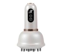 Cellulite Massager Machine - Electric Body Sculpting Tool, 9 Level Vibration Heating Current, Deep Tissue Muscle Relaxer, Handheld Skin Firming Device | for Stomach Abdomen Thighs Buttocks