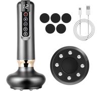 Cellulite Massager Tool, 12 Gear Adjustable Sculpting Cellulite Machine, Full Body Massage, Rechargeable & Cordless Suction Cupping Therapy Set, Electric Anti Cellulite Vacuum for Body (B)