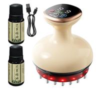 Cellulite Massager Tool - Electric Cupping Device, Body Scraping Tool | Heated Negative Pressure Suction Equipment, Adjustable Intensity Deep Tissue Massage Machine with Digital Display Screen