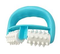Cellulite Massager Tool, Fascia Blaster Manual Roller with Two-Wheel for Muscle Soreness and Remove Cellulite,Lymphatic Drainage Massager Body Roller Brush for Legs,Neck,Shoulder and Back (Blue)