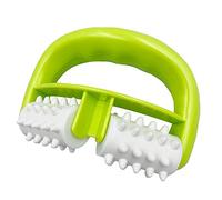 Cellulite Massager Tool, Fascia Blaster Manual Roller with Two-Wheel for Muscle Soreness and Remove Cellulite,Lymphatic Drainage Massager Body Roller Brush for Legs,Neck,Shoulder and Back (Green)