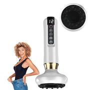Cellulite Massager Tool, Lumafirm Cellulite Massager, 14-daags Plan Anti-Cellulite Massagers Vacuum, 12 Speed & Rechargeable & Cordless, Abdomen, Waist, HIPS, Arms & Legs (White)