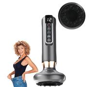 Cellulite Massager Tool, Lumafirm Cellulite Massager, 14-daags Plan Anti-Cellulite Massagers Vacuum, 12 Speed & Rechargeable & Cordless, Abdomen, Waist, HIPS, Arms & Legs (Grey)