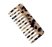 Cellulose Acetate Massage Hair Comb Colorful Marble Stone Leopard Hair Brush Rectangle Hairdressing Tools Afro Comb Wooden