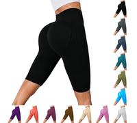 Cellumove 3D Leggings Shorts Women's Anti Cellulite Compression Women's Comfortable Compression Leggings Lipedema Push Up Seamless High Waist Yoga Shorts Short Sports Trousers Cycling Shorts Gym