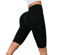 Cellumove 3D Leggings Women's Anti Cellulite Compression Leggings Lipedema 3D Leggings Celluflex 3D Compression Leggings Short Large Sizes Compression Push Up Scrunch Shorts for Sports, Black (black-a