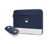 Celly Kit Sleeve 15.6 and Wireless Navy Mouse