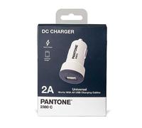 Celly PTDC1USBN Pantone Car Charger, Turbo Charge, 24V, 2.1A Output, Navy