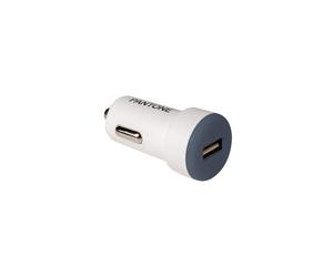 Celly PTDC1USBN Pantone Car Charger, Turbo Charge, 24V, 2.1A Output, Navy