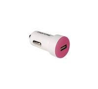 Celly PTDC1USBP Pantone Car Charger, Turbo Charge, 24V, 2.1A Output, Pink