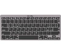 Celly SWKEYBOARDBTDS Wireless Keyboard, Silent Typing, Portable, Black
