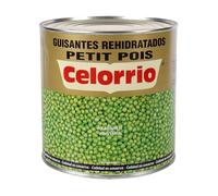 Celorrio Fine Peas vegetal 1kg Tin - Pack of 3