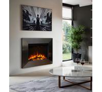 Celsi DLX Impulse 600 Hole in the Wall Electric Fire - Black