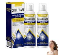 Celsiora ChillErase Skin Tag Remover Cooling Spray 60ml - Cryotherapy Freeze Spray for Skin Tags & Warts, Fast Cooling Skin Tag Removal Kit, Gentle Precision Spray for Sensitive Skin (2Pc)