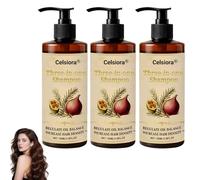 CELSIORA Hair Revival 3-in-1 Shampoo, Celsiora Rosemary Shampoo, Thicker and Stronger Hairs, Natural Thickening & Strengthening, Improve the Look of Fuller & Fluffier, Professional Daily Care (3)