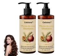CELSIORA Hair Revival 3-in-1 Shampoo, Celsiora Rosemary Shampoo, Thicker and Stronger Hairs, Natural Thickening & Strengthening, Improve the Look of Fuller & Fluffier, Professional Daily Care (2)