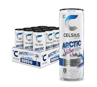 CELSIUS Arctic Vibe Sparkling Frozen Berry, Functional Energy Drink, 12 Fl Oz (Pack of 12)