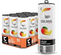 Celsius Energy Drink, Sparkling Mango Lemonade 24 x 355ml
