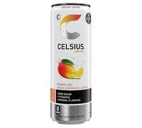 Celsius Energy Drink, Sparkling Mango Lemonade 355ml PMP £1.50 | Case of 12