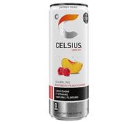 Celsius Energy Drink, Sparkling Raspberry Peach 355ml PMP £1.50 | Case of 12