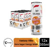 Celsius Live Fit Sparkling Energy Drink Fantasy Vibe 355ml, 12Pk