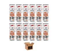 Celsius Vibe Sparkling Energy Drink | Zero Sugar, No Artificial Colours | Natural Caffeine with 7 Essential Vitamins for Energy, Focus | Fruity Flavoured Hydrating Drink (Pack 12, Fantasy Vibe)