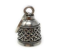 Celtic Band Motorcycle Biker Bell Accessory or Key Chain for Luck