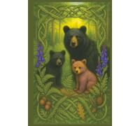 Celtic Bear Journal - 6 x 9" (120 Lined Pages) - Mother and Cubs Edition!: Enchanted Rustic Woodland Animal Creative Notebook, Diary for Journaling. ... Mushrooms. A Great Gift for Nature Lovers!