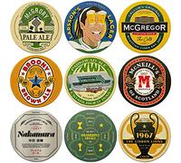 Celtic Beer Mats x9