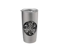 Celtic Book of Kells Trinity Hounds Stainless Steel Insulated Tumbler
