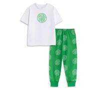 Celtic Boy's Kids Short Sleeve Long Leg Pyjama Set (Green) in Green | Size: 2-3 Years Celtic Green 2-3 Years
