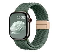 Celtic Braided Band for Apple Watch Bands Series 11-1 SE Ultra Women Men | Soft Stretchy Nylon Solo Loop Magnetic Sport Strap Elastic Wristband for iWatch Bands 40mm 41mm 42mm 38mm 44mm 45mm 46mm 49mm