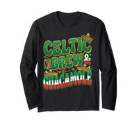 Celtic Brew & Guacamole Half Mexican Half Irish Foodie Long Sleeve T-Shirt