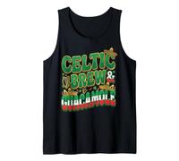 Celtic Brew & Guacamole Half Mexican Half Irish Foodie Tank Top