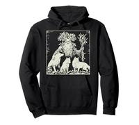 Celtic Cernunnos Pagan Irish Mythology God Pullover Hoodie