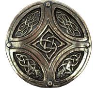 Celtic Circle & Cross Bronze Irish Blessing Plaque