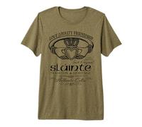 Celtic Claddagh Slainte St. Patrick's Day Premium T-Shirt