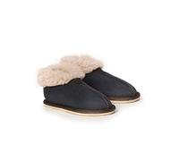 Celtic & Co Kids' British Sheepskin Slippers - Bootees - Blue Iris - Size UK 7-8