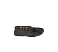 Celtic & Co Men's British Golf Moccasins in Dark Brown | Size: 8 Celtic & Co Dark Brown 8
