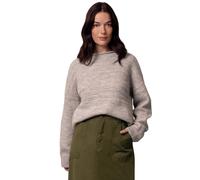 Celtic & Co Women's British Heritage Gansey Sweater in Taupe | Size: Small Celtic & Co Taupe S