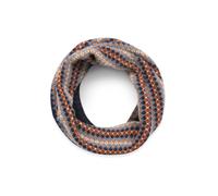 Celtic & Co Women's British Lambswool Fair Isle Snood in Dark Navy Celtic & Co Dark Navy One Size