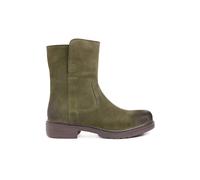 Celtic & Co Women's Essential Leather Ankle Boots in Olive | Size: 6 Celtic & Co Olive 6