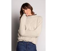 Celtic & Co Women's Felted Funnel Neck Sweater in Cream | Size: Medium Celtic & Co Cream M