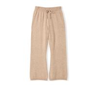 Celtic & Co Women's Flecked Wide Leg Jogger in Light Beige | Size: Medium Celtic & Co Light Beige M