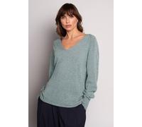 Celtic & Co Women's GEELONG SLOUCH V SWEATER in Mint | Size: Medium Celtic & Co Mint M