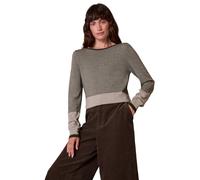 Celtic & Co Women's Merino Fine Knit Boat Neck Jumper in Olive | Size: Medium Celtic & Co Olive M