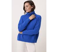 Celtic & Co Women's Slouchy Roll Neck Jumper in Bright Blue | Size: Medium/Large Celtic & Co Bright Blue M/L